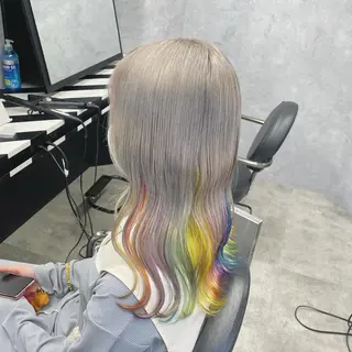 ミディアム Cielroシェイロ所属・ブリーチ&エクステ 🥀ケアカラー特化のヘアスタイル