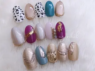 ネイル 井上 梓のネイルデザイン