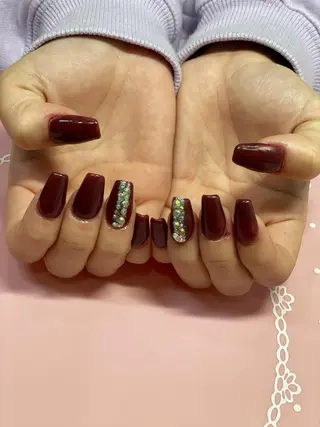 ミディアム ネイル 《LB》ラブリエ Nail&eyeのマツエク・マツパデザイン