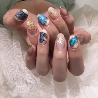 ネイル classic 新横浜所属・山田 暉のネイルデザイン