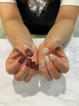 ネイル ガーリーネイル hiroka🩰🎀のネイルデザイン