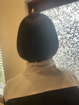 ショート no4ナチュラル戸祭所属・山越 美裕樹のヘアスタイル