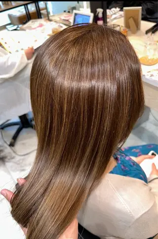 ロング カラー 縮毛矯正・髪質改善 鈴木悠太/当日OK✨のヘアスタイル