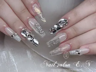 ネイル E.N🦋 長さ出し/持ち込みのネイルデザイン