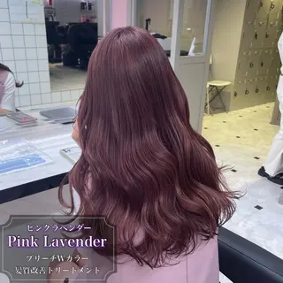ロング カラー 【ﾐﾆﾓSALE】透 ける艶髪♡ストレートのヘアスタイル