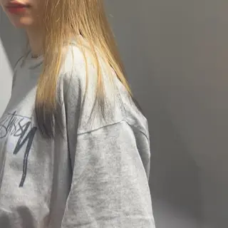 セミロング カラー 骨格・似合わせカット 【原宿】Fukaのヘアスタイル