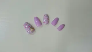 セミロング ロング ネイル nail salon Blancのネイルデザイン