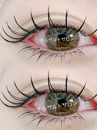 マツエク・マツパ 池袋💖 チルザルトサロンのマツエク・マツパデザイン