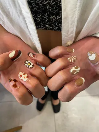 ネイル hair&nail ☯️アイリ☯️のネイルデザイン