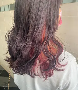 ロング 🤍韓国風ヘア 柴田真帆🤍のヘアスタイル