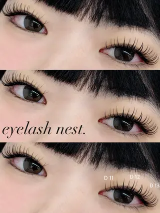 マツエク・マツパ intime内nest.所属・🤍nest. エリ🤍のマツエク・マツパデザイン