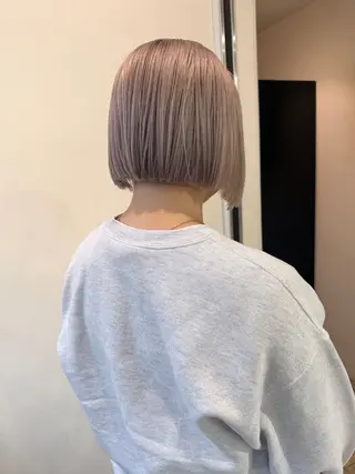 ショート カラー maeda yumiのヘアスタイル