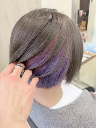 ショート wil西宮レイヤー 西村徹のヘアスタイル