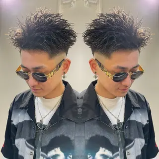ショート パーマ メンズ 🔥Mackey🔥 メンズ特化型美容師のヘアスタイル
