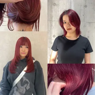 カラー niil所属・REINA /niil/女性限定のヘアスタイル