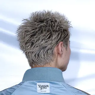 ショート カラー メンズ AI TOKYO Ciel所属・横浜/メンズ特化/ ⚡️aito⚡️のヘアスタイル