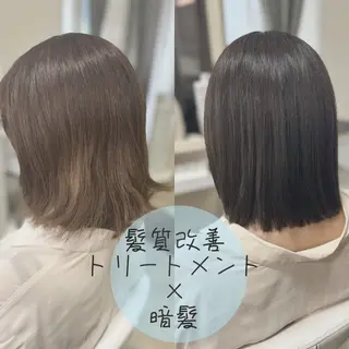 ミディアム カラー いけがみ ゆかなのヘアスタイル