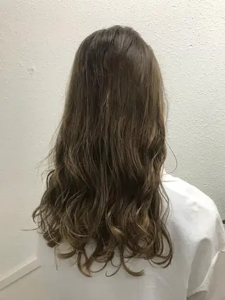 ロング 韓国　縮毛矯正 髪質改善　木村のヘアスタイル