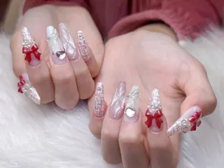 ネイル Jenn Nail_ ヘビのネイルデザイン