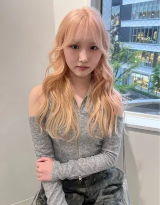 ロング euphoria新宿通り所属・新宿❤︎ yume🎀のヘアスタイル