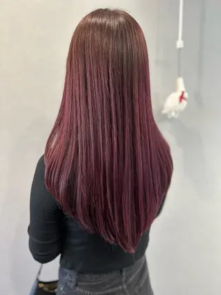 ロング K Harukaのヘアスタイル