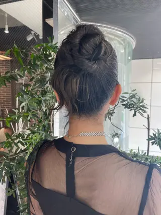 ヘアアレンジ るか/透明感 カラー/アレンジのヘアスタイル