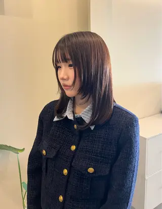 ミディアム NOUSHAIRDESIGN所属・nous/ rinのヘアスタイル