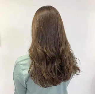 セミロング カラー レイヤー/韓国❣️ 髪質改善/亘紘輝のヘアスタイル