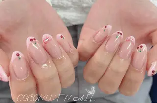 ネイル 神田 ココナッツのネイルデザイン