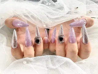 ネイル Kuromi Yurika🎀のネイルデザイン