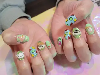 ネイル 💜bora .のネイルデザイン