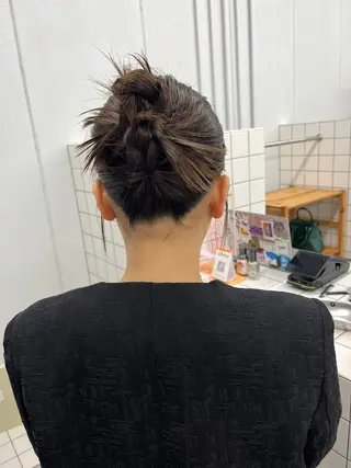細川 夕利亜のヘアスタイル