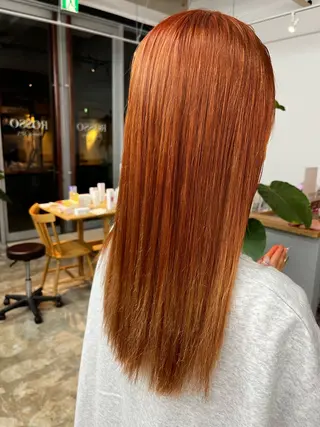ロング ROSSO Hair＆SPA  香椎宮前店所属・SHIINA 香椎宮前店のヘアスタイル