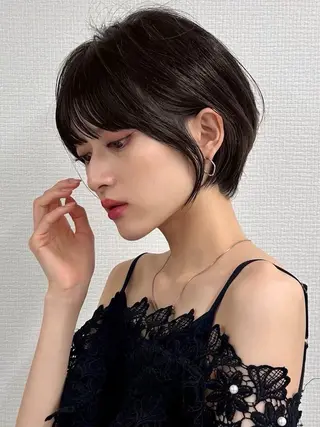 ショート カラー 艶髪ハイトーン 💎凜💎のヘアスタイル