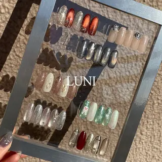 ネイル LUNI（シェアサロンHeartSpace内）所属・LUNI 久屋大通 ˚✧₊⁎/ yuriのネイルデザイン