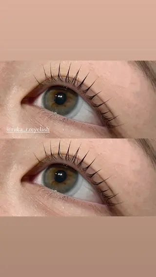 マツエク・マツパ R.REyelash /Rukaのマツエク・マツパデザイン