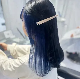 ロング カラー 🫧うる艶トレンド 🫧透明感カラーのヘアスタイル