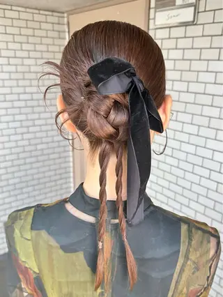 ヘアアレンジ 🎀韓国ヘアメイク /参列ヘア/neneのその他イメージ