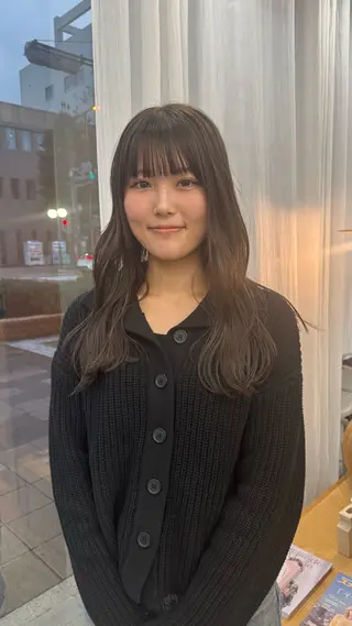 ロング amy.所属・amy.館澤 鮎奈のヘアスタイル