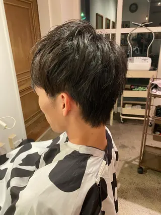 ショート メンズ わかばやし ゆうこのヘアスタイル