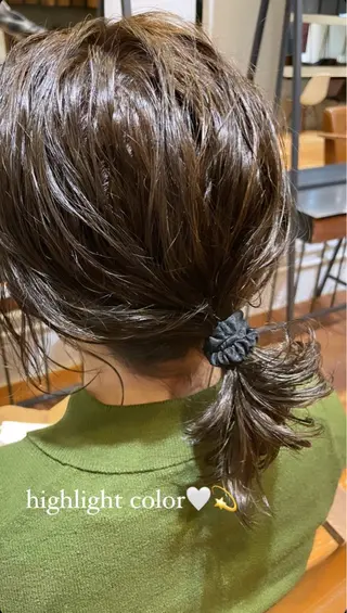 カラー ヘアアレンジ Opus🐕kato Mizuki🐕のヘアスタイル