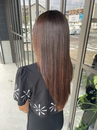 ロング OGAWA NOAのヘアスタイル