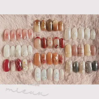 ネイル nail salon mieux所属・mieux ariiiのネイルデザイン