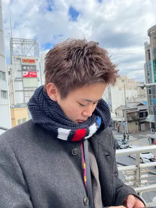 カラー メンズ 🌱メンズ特化🌱 ニュアンス/リョウガのヘアスタイル