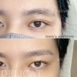 メンズ DELICAT MIHOのマツエク・マツパデザイン