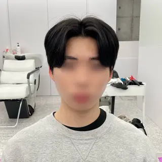 ショート カラー パーマ ヘアアレンジ メンズ キッズ パク・ボミン小野リエ 韓国ハーフ🦊のその他イメージ