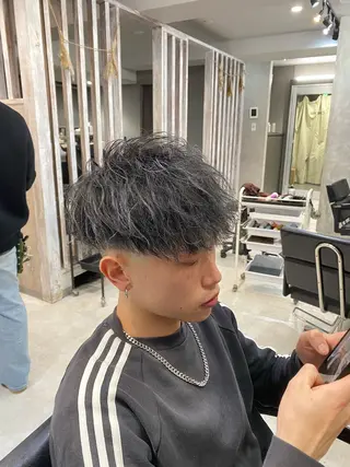 ショート カラー メンズ 🐉『メンズ美容師』 吉田龍星🐉のヘアスタイル