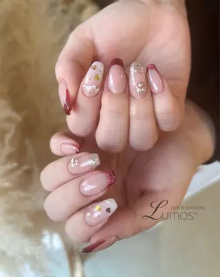 ネイル Lumos  nails&eyelashes 桜川所属・Lumos Rikaのネイルデザイン