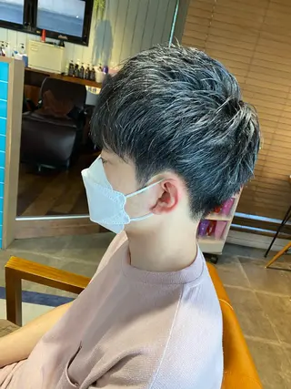 メンズ 🟣メンズパーマ 川端 永遠🟣のヘアスタイル