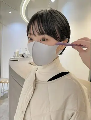 ショート レイヤーカット Kinoのヘアスタイル